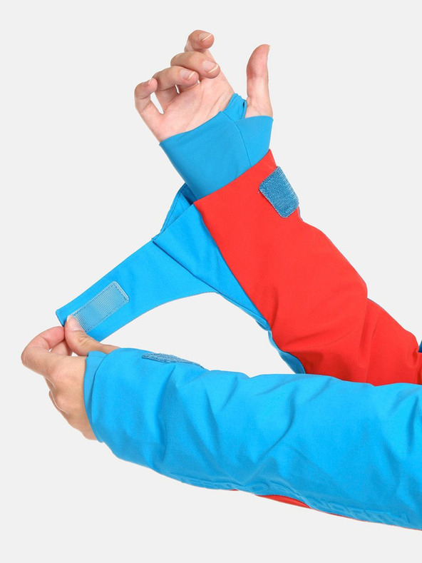 Kilpi Červeno-modrá dámska lyžiarska bunda Kilpi DEXEN-W