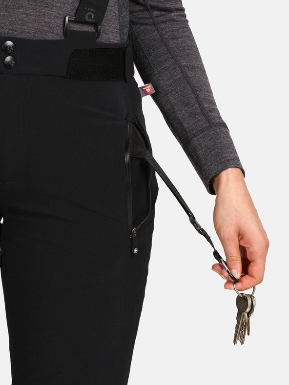 Kilpi Čierne dámske lyžiarske nohavice Kilpi RAVEL