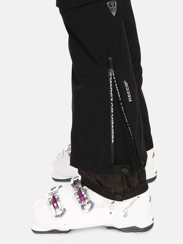 Kilpi Čierne dámske lyžiarske nohavice Kilpi RAVEL