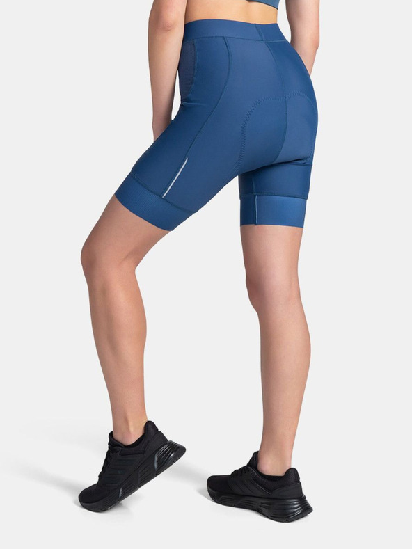 Kilpi Tmavomodré dámske cyklistické šortky Kilpi PRESSURE