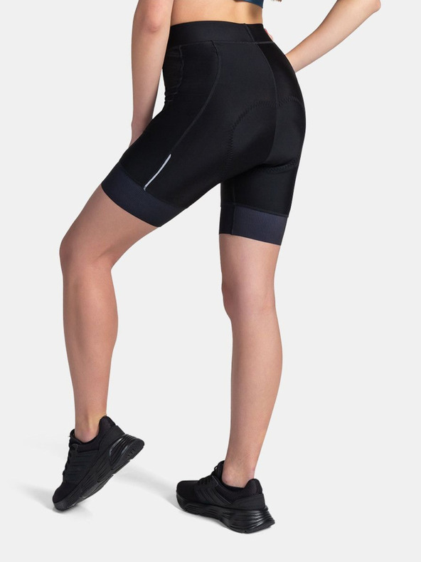 Kilpi Čierne dámske cyklistické šortky Kilpi PRESSURE