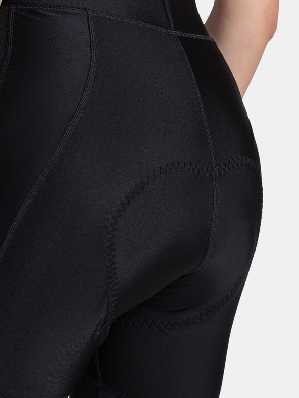 Kilpi Čierne dámske cyklistické šortky Kilpi PRESSURE