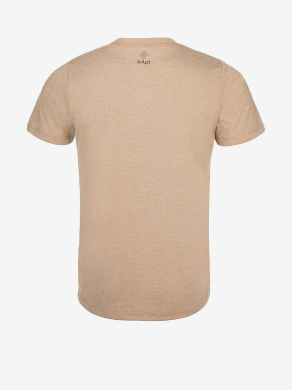 Kilpi Béžové pánske tričko Kilpi GAROVE-M