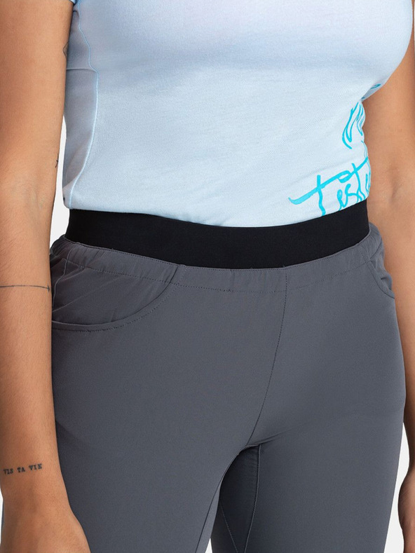 Kilpi Šedé dámske športové nohavice Kilpi MIMI