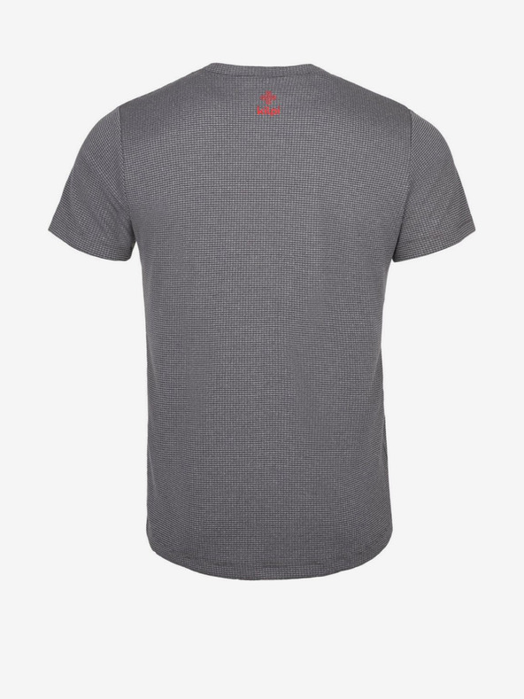 Kilpi Tmavošedé pánske športové tričko Kilpi GIACINTO