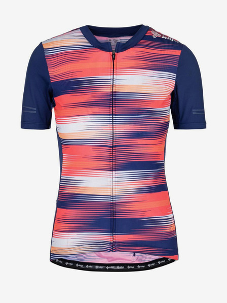 Kilpi Modro-ružový dámsky cyklistický dres Kilpi MOATE