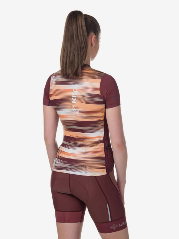 Kilpi Modro-ružový dámsky cyklistický dres Kilpi MOATE