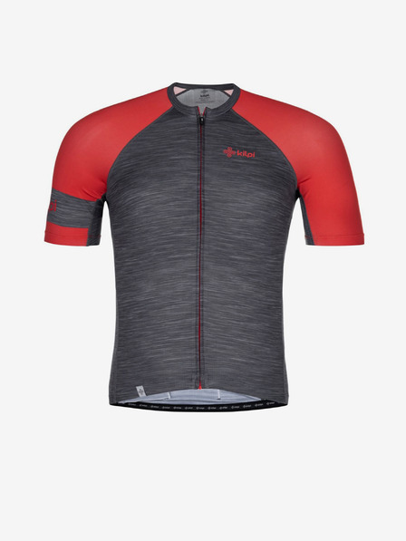 Kilpi Červeno-šedý pánsky cyklistický dres Kilpi SELVA