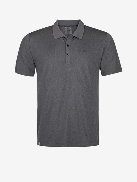 Kilpi Tmavosivé pánske športové polo tričko Kilpi COLLAR