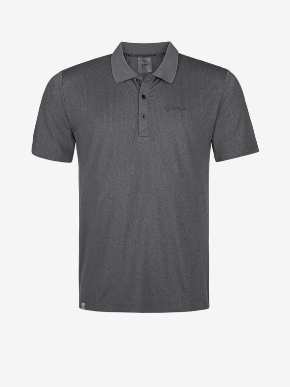 Kilpi Tmavosivé pánske športové polo tričko Kilpi COLLAR