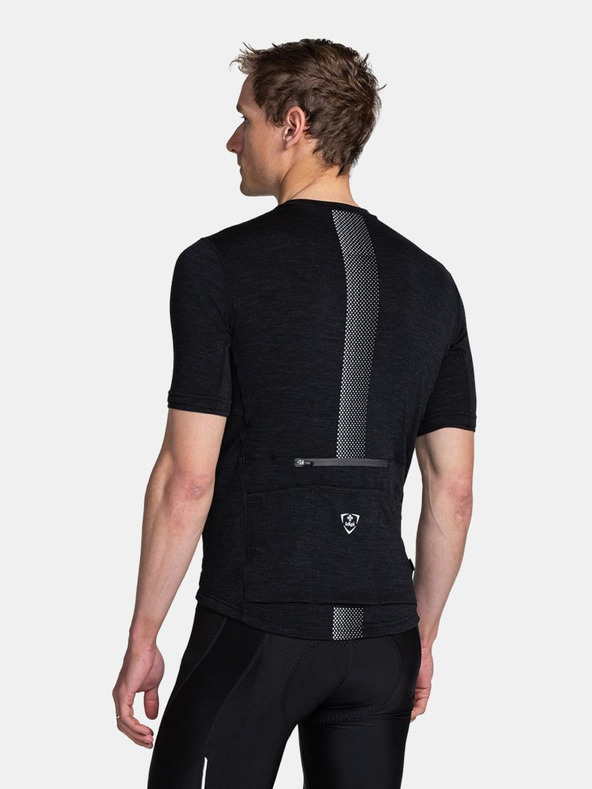 Kilpi Čierny pánsky cyklistický dres Kilpi PETRANA