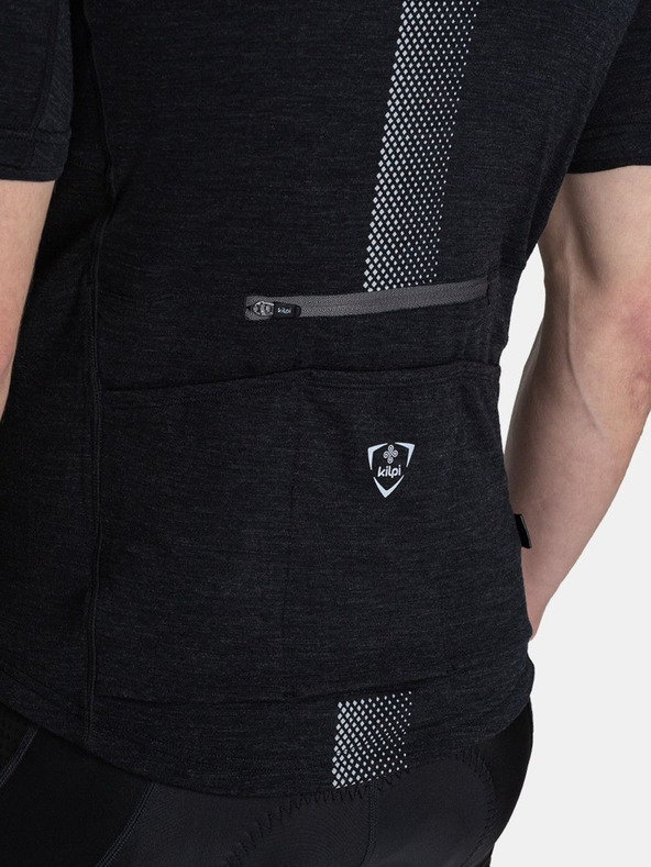Kilpi Čierny pánsky cyklistický dres Kilpi PETRANA