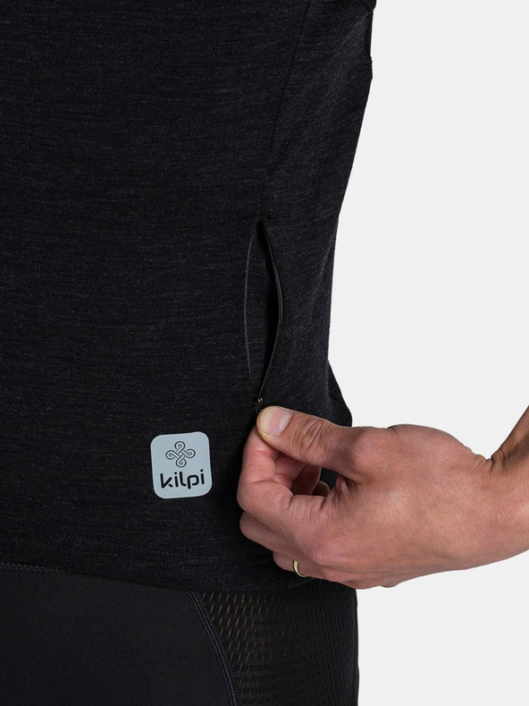 Kilpi Čierny pánsky cyklistický dres Kilpi PETRANA