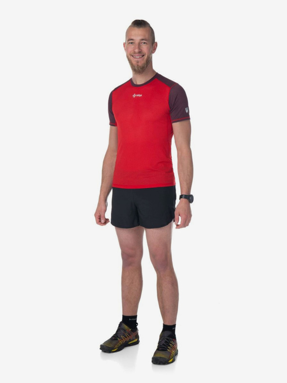 Kilpi Červené pánske športové tričko Kilpi COOLER