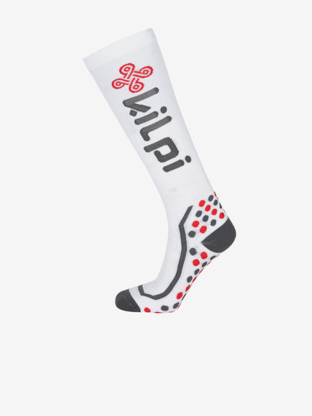 Kilpi Biele unisex kompresné podkolienky Kilpi PANAMA