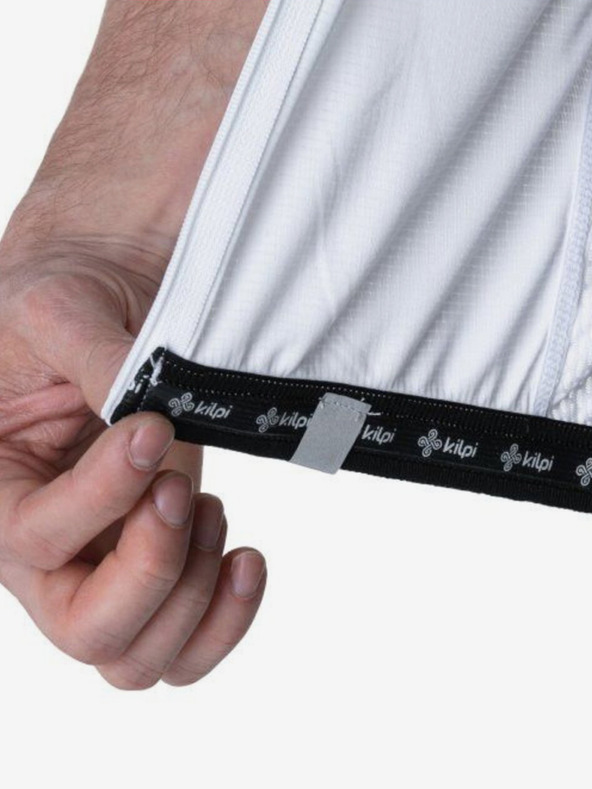 Kilpi Biely pánsky cyklistický dres Kilpi NERITO