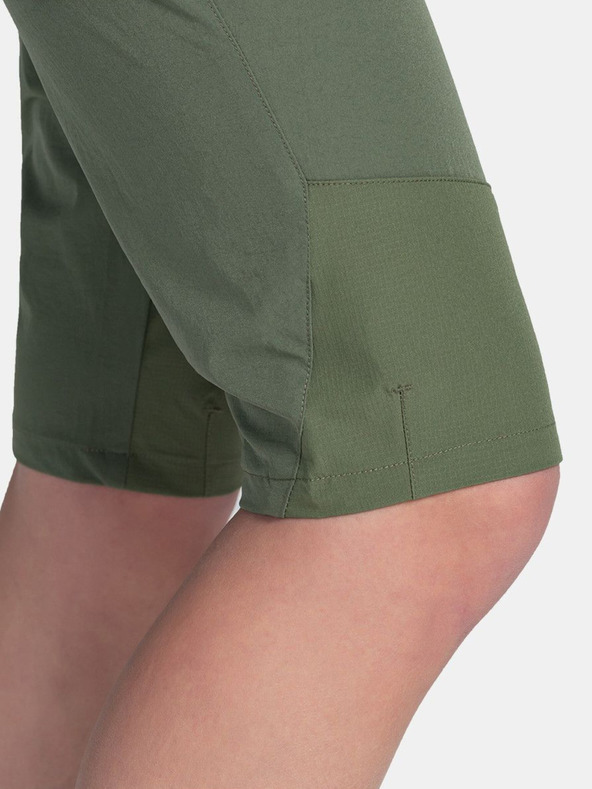 Kilpi Khaki Dámske outdoorové 3/4 nohavice Kilpi MEEDIN-W