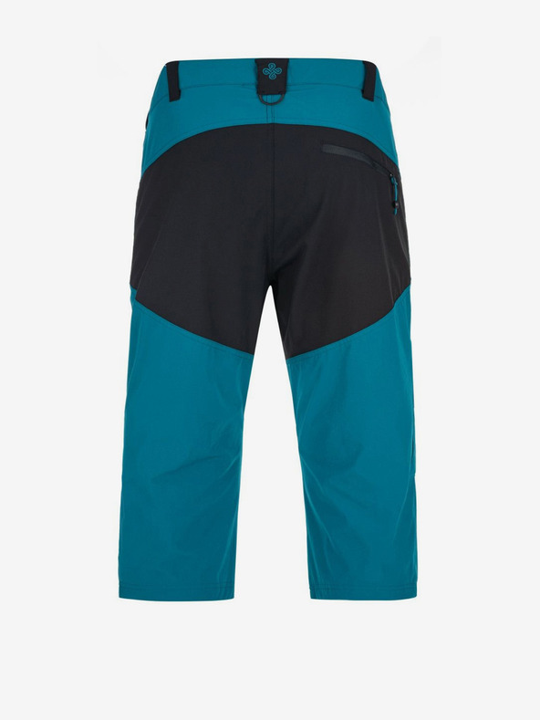 Kilpi Čierno-modré pánske outdoorové 3/4 nohavice Kilpi OTARA-M