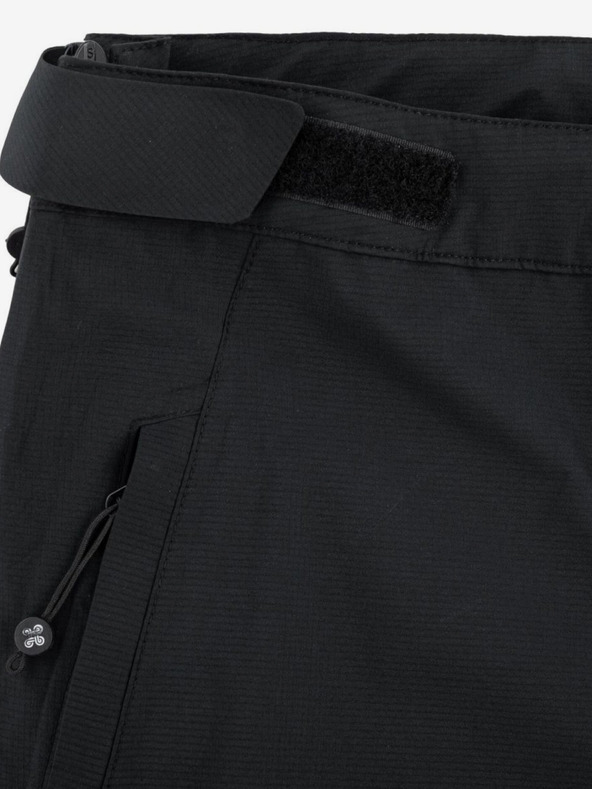 Kilpi Čierne dámske nepremokavé športové nohavice Kilpi ALPIN