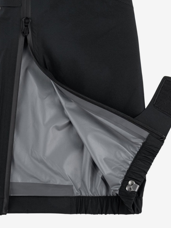 Kilpi Čierne dámske nepremokavé športové nohavice Kilpi ALPIN