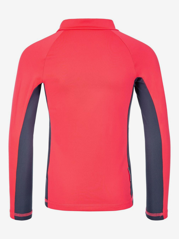 Kilpi Tmavoružové dievčenské termo tričko so stojačikom Kilpi WILLIE