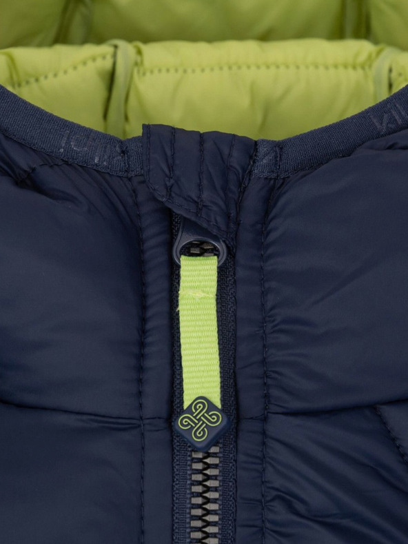 Kilpi Modrá chlapčenská zimná prešívaná bunda Kilpi REBEKI