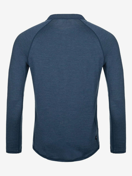 Kilpi Tmavomodré pánske termo tričko z vlny Merino Kilpi MAVORA TOP