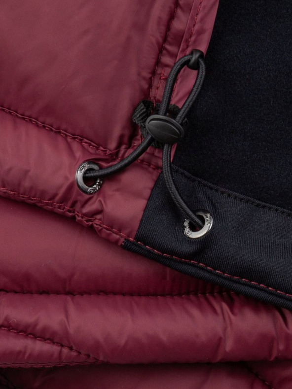 Kilpi Dámska bordová prešívaná outdoorová bunda Kilpi ACTIS