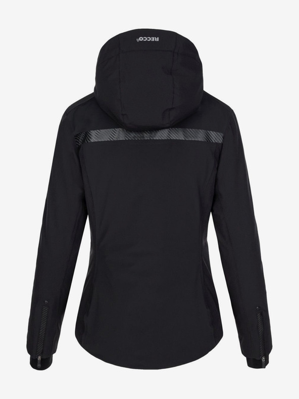 Kilpi Čierna dámska zimná lyžiarska bunda Kilpi HATTORI