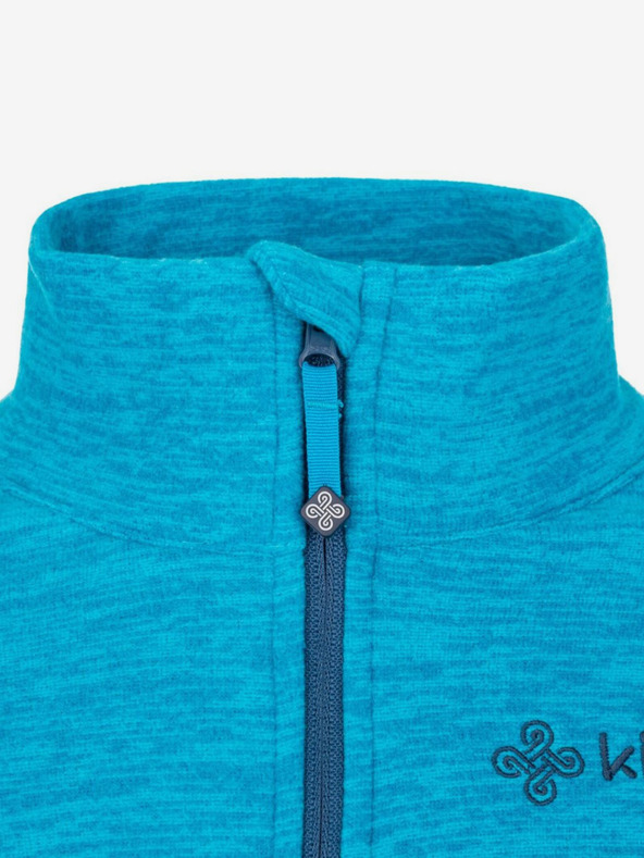 Kilpi Modrá detská fleecová mikina Kilpi ALACANT