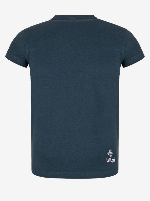 Kilpi Tmavomodré dievčenské bavlnené tričko Kilpi ALBION-JG