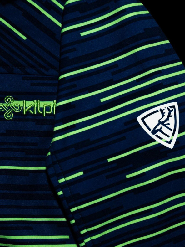 Kilpi Chlapčenská pruhovaná softshellová bunda Kilpi RAVIO