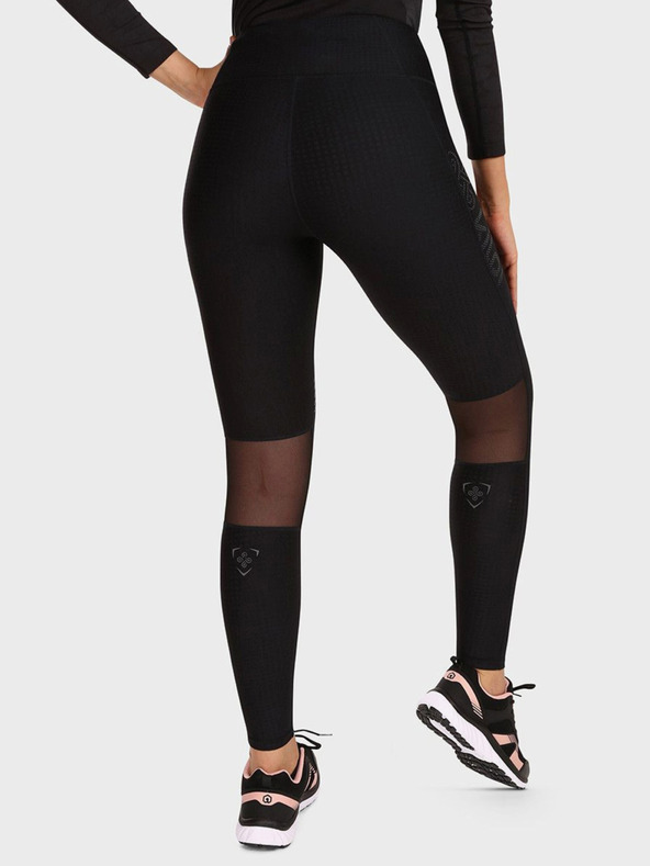 Kilpi Čierne dámske bežecké legíny Kilpi GEARS