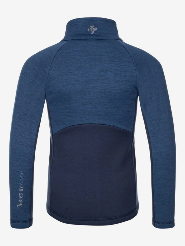 Kilpi Tmavomodrá detská funkčná mikina bez kapucne Kilpi TOMMS