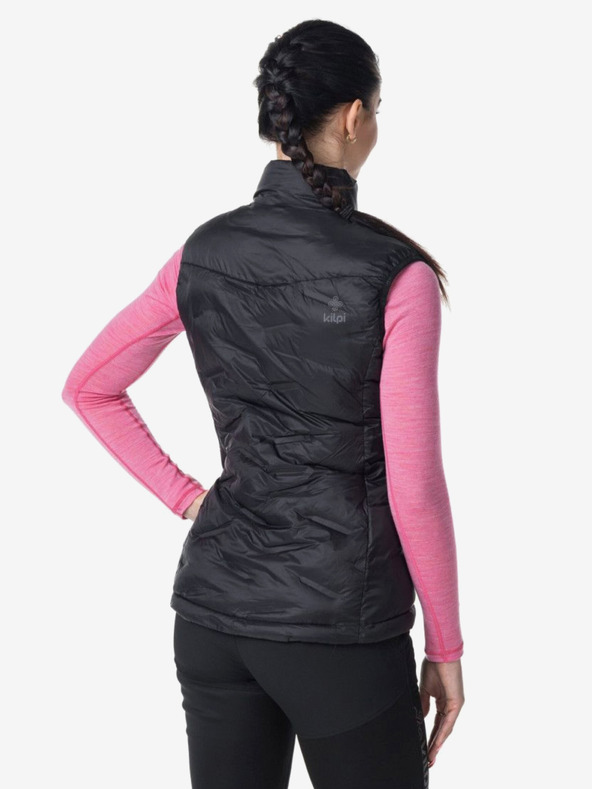 Kilpi Čierna dámska prešívaná vesta Kilpi NAI