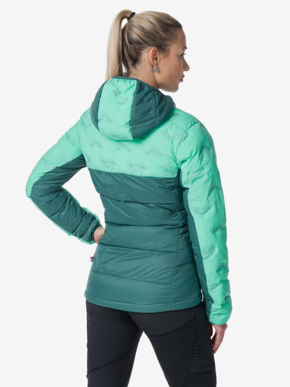 Kilpi Petrol dámska prešívaná páperová bunda Kilpi TEVERY