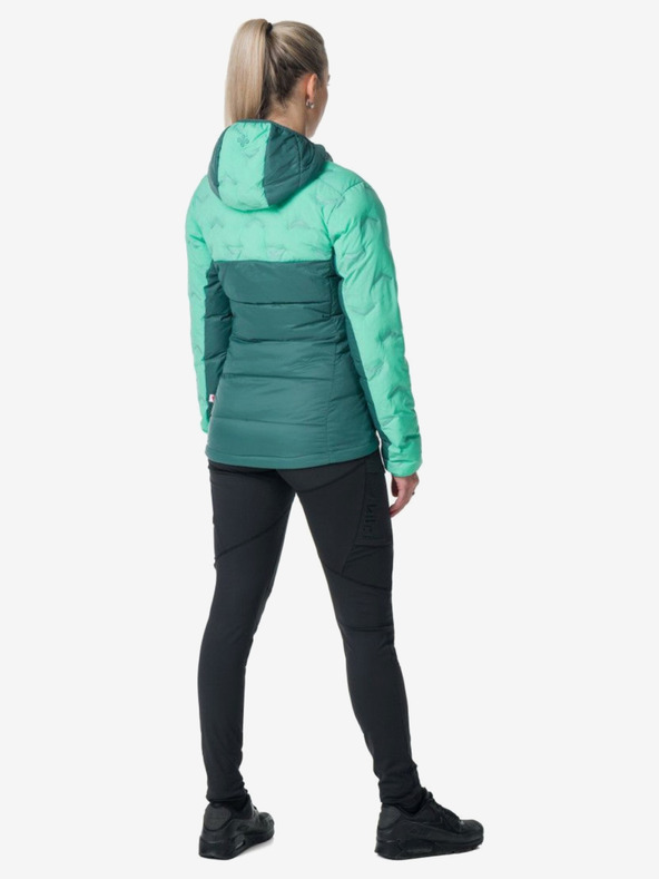 Kilpi Petrol dámska prešívaná páperová bunda Kilpi TEVERY