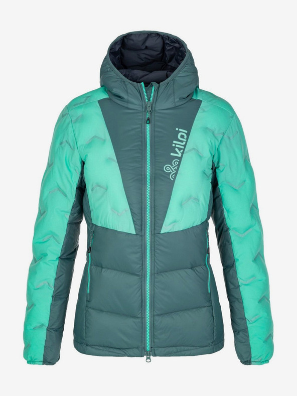 Kilpi Petrol dámska prešívaná páperová bunda Kilpi TEVERY