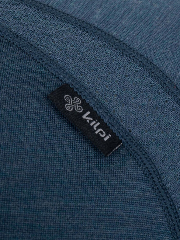 Kilpi Tmavosivá pánska vlnená termokošeľa Kilpi JAGER