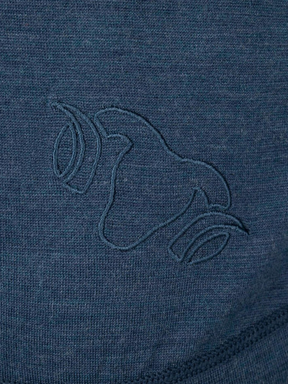 Kilpi Tmavosivá pánska vlnená termokošeľa Kilpi JAGER