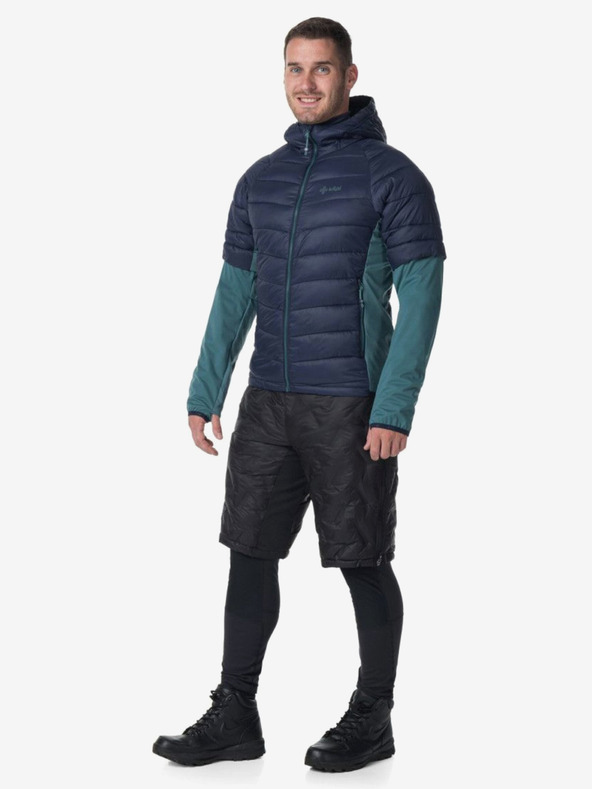 Kilpi Čierne pánske zateplené šortky Kilpi FANCY