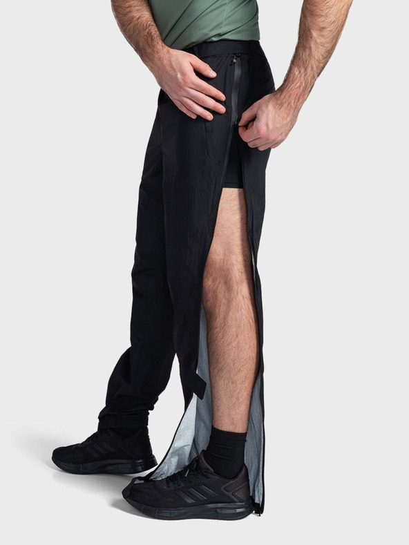 Kilpi Čierne pánske športové nohavice Kilpi ALPIN