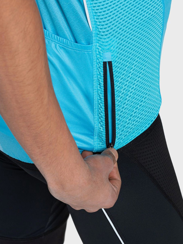 Kilpi Svetlomodré pánske športové tričko Kilpi CORRIDOR