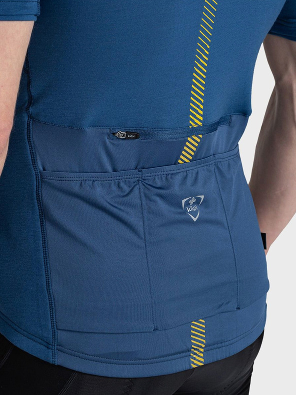 Kilpi Tmavomodré pánske športové tričko s potlačou Kilpi PETRANA