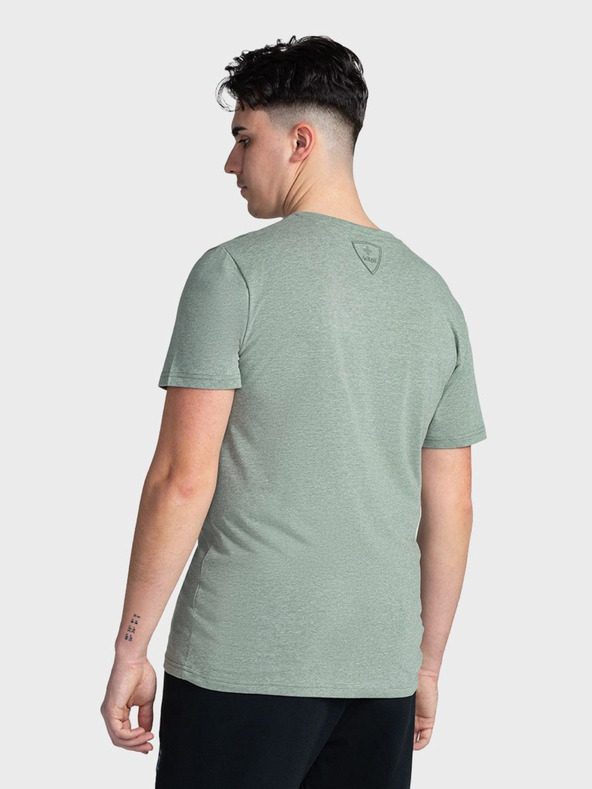 Kilpi Zelené pánske tričko s potlačou Kilpi PORTELA