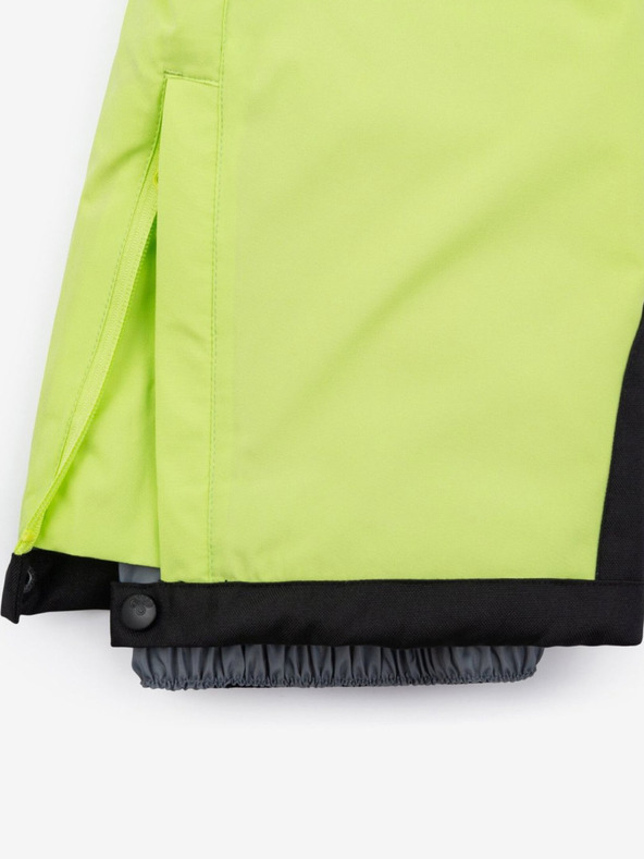 Kilpi Svetlozelené detské lyžiarske nohavice Kilpi GABONE