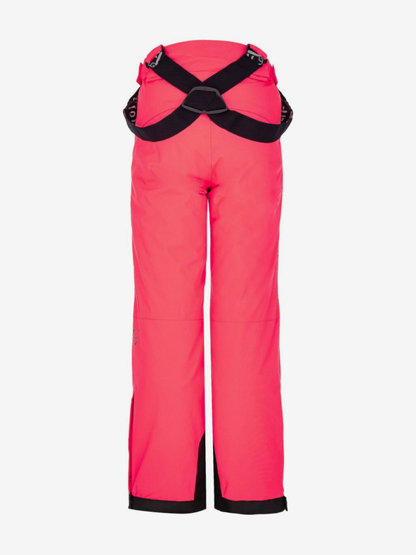 Kilpi Tmavoružové dievčenské lyžiarske nohavice Kilpi GABONE