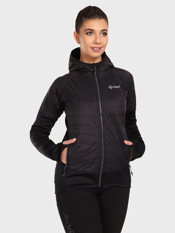 Kilpi Čierna dámska športová bunda Kilpi GARES