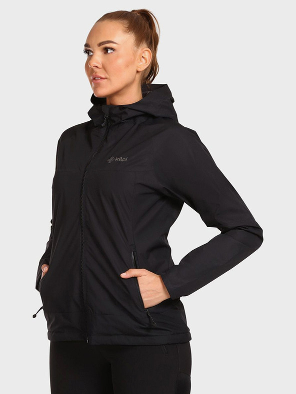 Kilpi Čierna dámska športová bunda Kilpi OLVERA