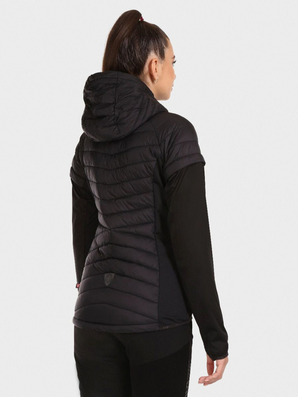 Kilpi Čierna dámska prešívaná bunda Kilpi VERONS